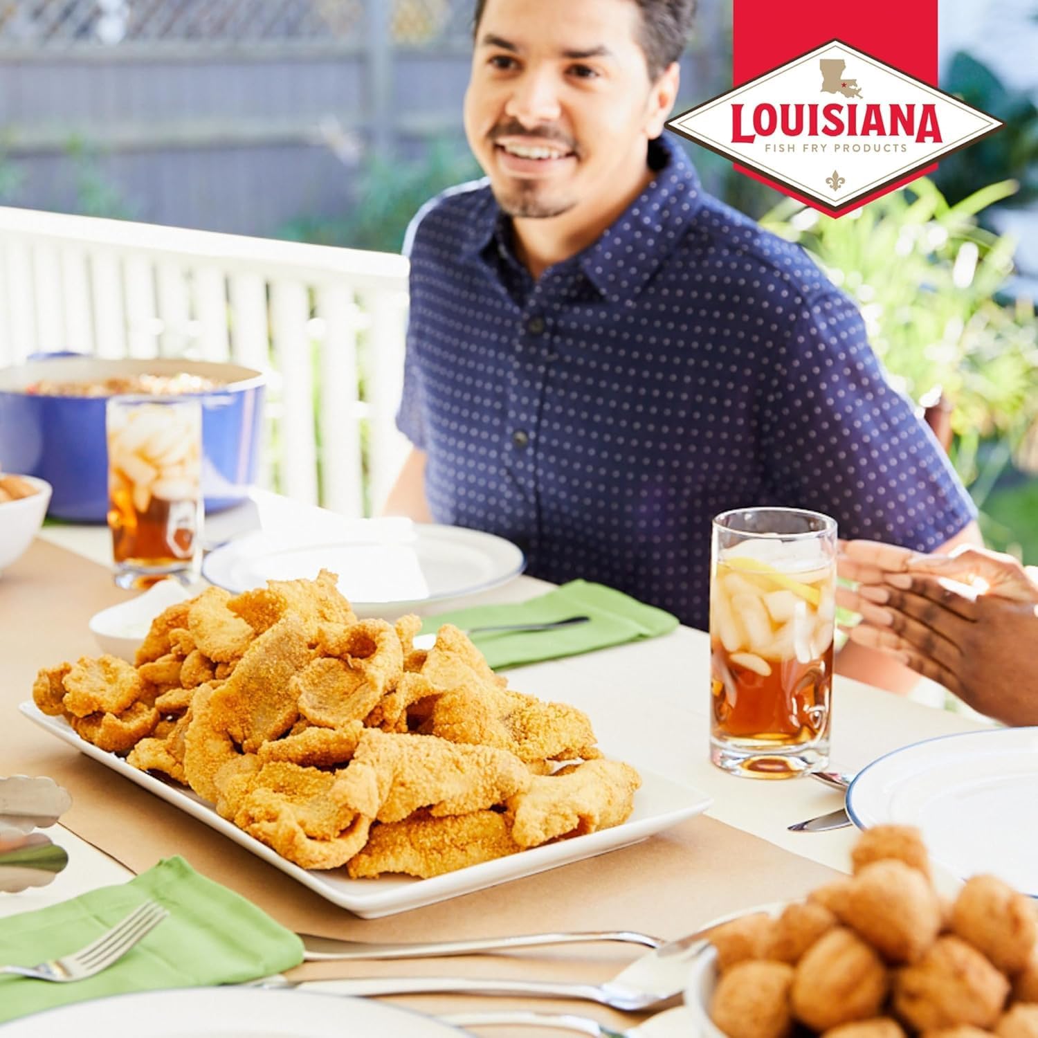 Louisiana Fish Fry Seasoned Fish Fry 25lb Bulk, Food Service (25 Pounds)