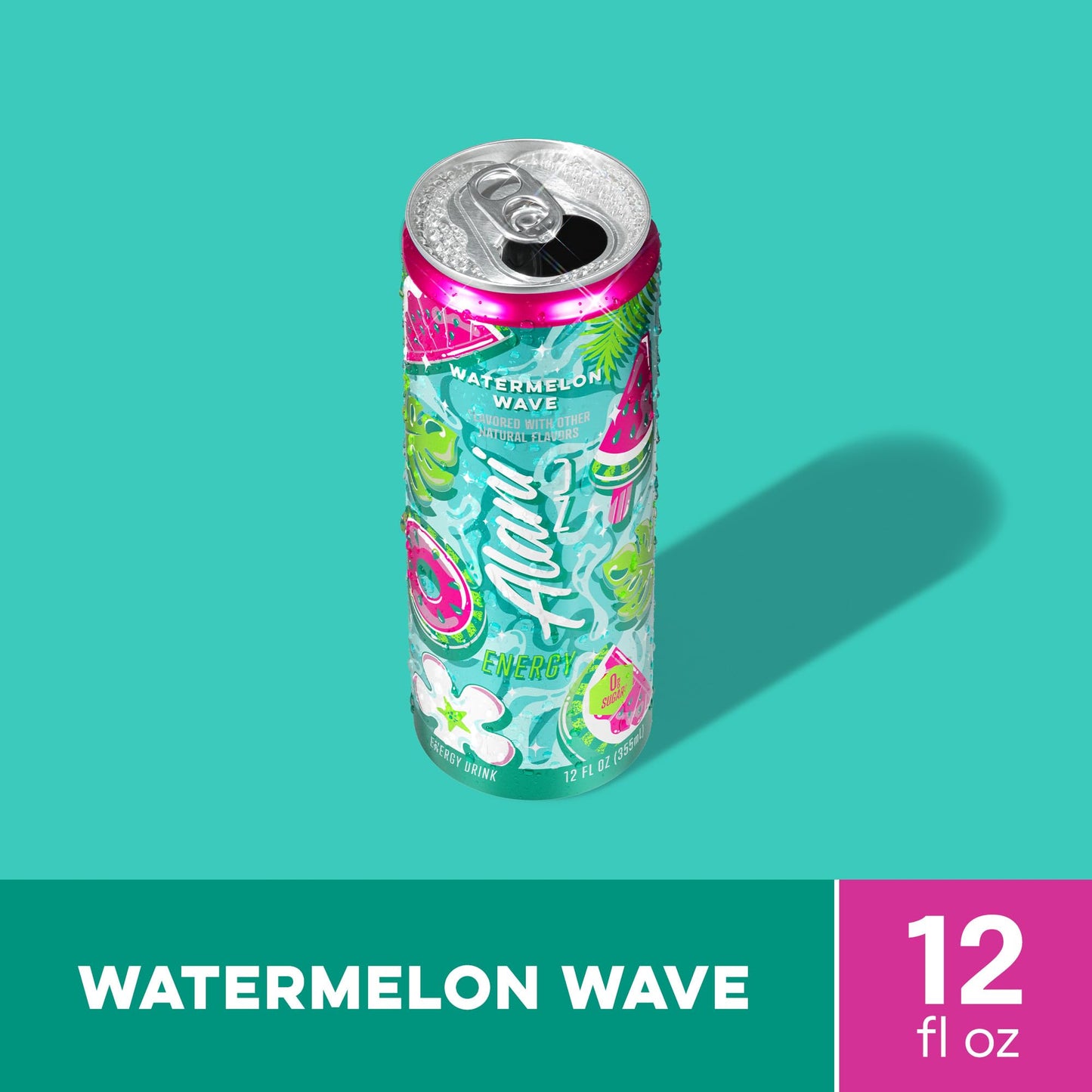 Alani Nu Watermelon Wave Sugar Free Energy Drink (Pack of 12)