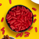 Hot Tamales Fierce Cinnamon Candy, 2 Pound Bulk Bag (Pack of 1) Cinnamon Candy, Gummy Candy, The Hampton Candy Company
