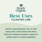 Simply Organic Sheet Pan Seasoning, Cilantro Lime, 0.71 Ounce (Pack of 1)