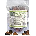 Organic Chaga Mushroom Tea Chunks by My Berry | 100% Canadian Wild-Harvested | Additive-Free Caffeine-Free Herbal Tea | 6oz