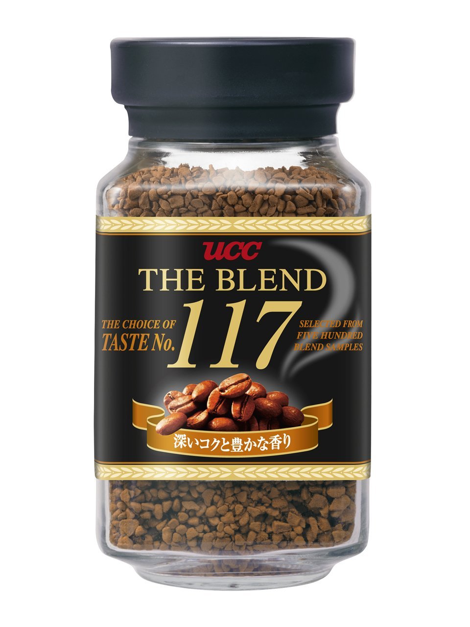 Pack of 2 - UCC Japan #1 Coffee, The Blend 117 Instant Coffee | 90 Gram