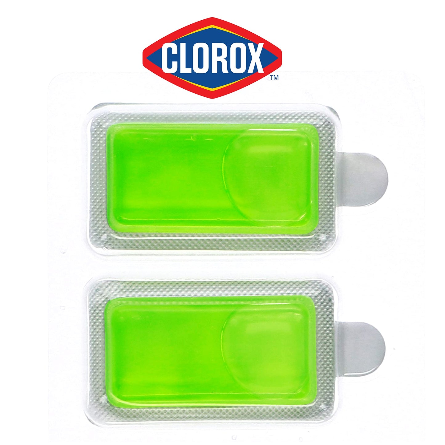 Clorox Stay Fresh Pods - Green Meadows Air Freshener and Odor Eliminator for Stay Fresh Toilet Seat, Green, 4-Piece
