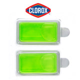 Clorox Stay Fresh Pods - Green Meadows Air Freshener and Odor Eliminator for Stay Fresh Toilet Seat, Green, 4-Piece