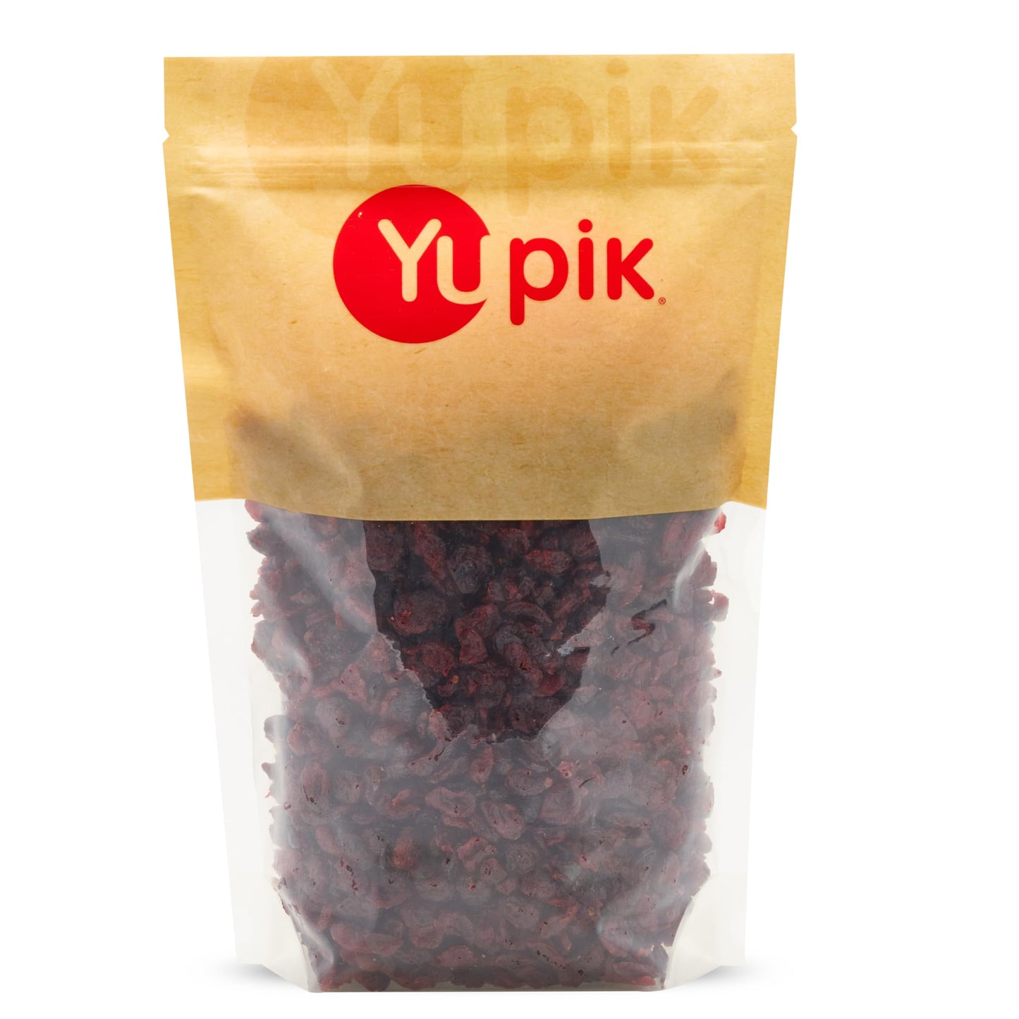 Yupik Dried Cranberries, 2.2 lb (35.2 oz), Dried Whole Fruits, Fruity & Tart, Plump & Chewy, Source of Fiber, Healthy Snacks, Ideal for Baking