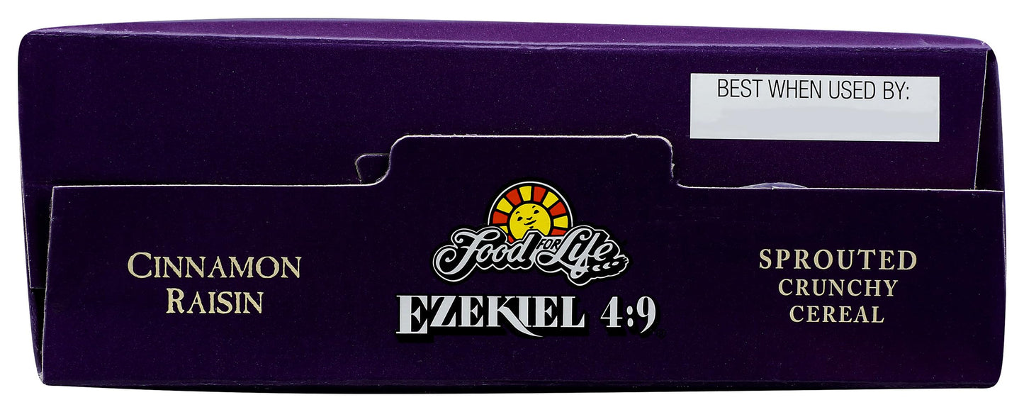 Food For Life Ezekiel 4:9 - Organic Cinnamon Raisin Granola Cereal, Vegan, 16 Oz