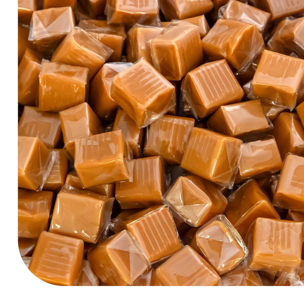 Caramel Cubes Candy - Individually Wrapped Classic Chews by TwistedTreatz - Classic Original, Sea Salt, Apple & Assorted Flavor Chews- 8oz Bag, 1 lb