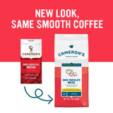 Cameron's Coffee Dark Chocolate Mocha Flavored Ground Coffee, Light Roast, 100% Arabica, 12-Ounce Bag, (Pack of 1)