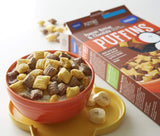 BARBARA'S Puffins Peanut Butter and Chocolate Cereal, Non-GMO, Vegan, 10.5 Oz Box (12 Count)