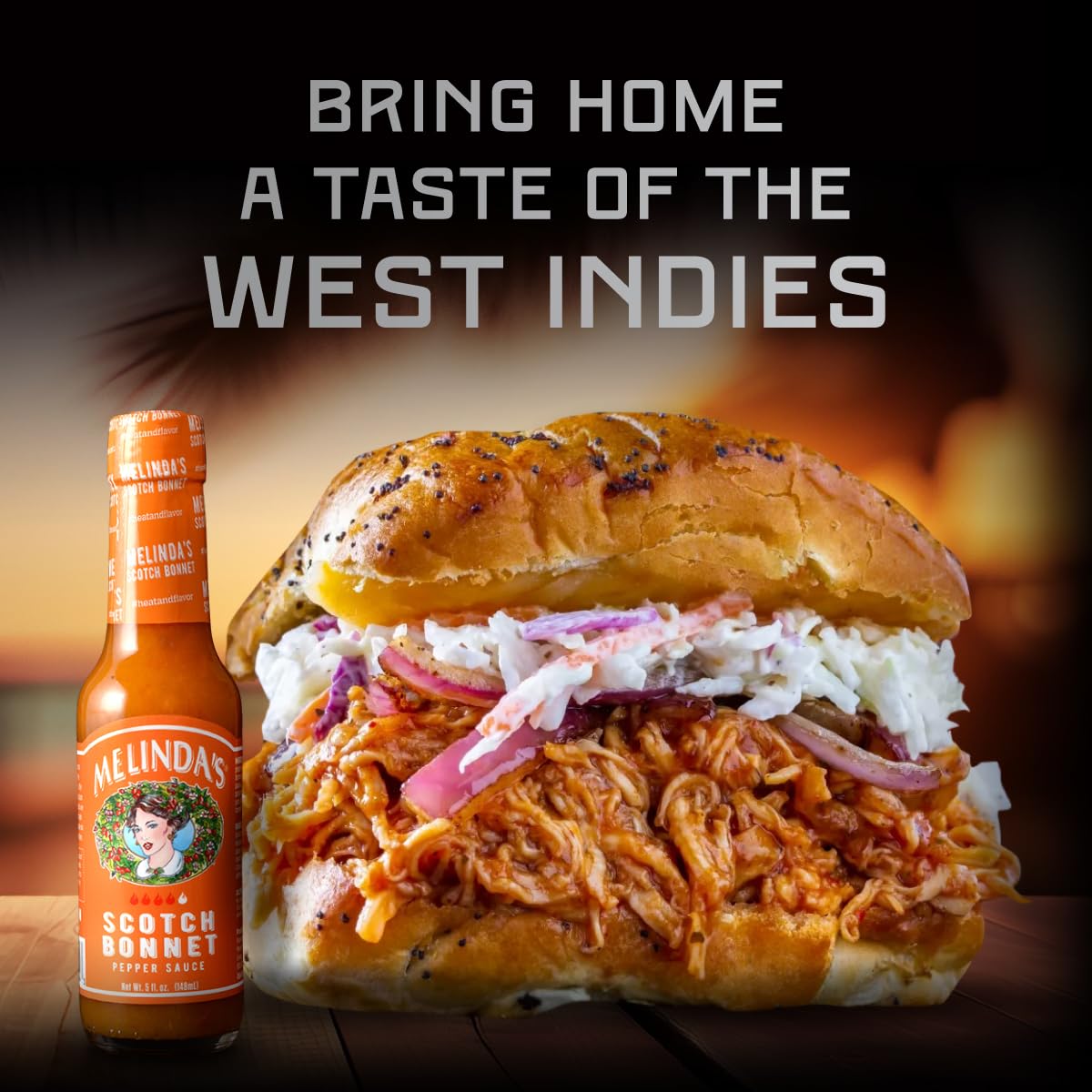 Melinda’s Scotch Bonnet Hot Sauce - Gourmet Scotch Bonnet Pepper Sauce - Made with Scotch Bonnet Peppers, Carrots, Papaya & Lime Juice - Keto, Vegan