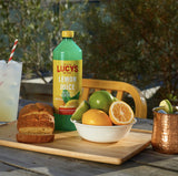 Lucy's Family Owned - 100% Lemon Juice 32oz. Bottle (2 PACK)
