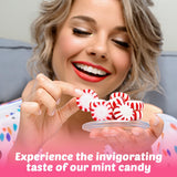 Bulk Starlight Peppermints Hard Candy - Approx. 180 Pieces, 2 lb Bag - Individually Wrapped Peppermint Discs for Parties, Candy Bowls & Holiday Treats