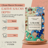 Premium Umami Mushroom Salt, No Additive, Gluten-Free, Non-GMO Great for Sauce, Soup, and Mushroom, Gourmet Umami Seasoning Blend | Handcrafted in