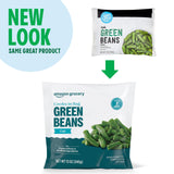 Amazon Grocery, Green Beans, Cut, 12 Oz, Frozen