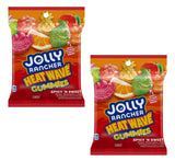 Jolly Rancher Heat Wave Gummies - Pack of 2 - Spicy and Sweet - Mango, Watermelon, Lime, Pineapple and Citrus Punch