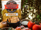 Smokehouse Crackers Pizza Snack Crackers, 7 oz bags (3 Pack)
