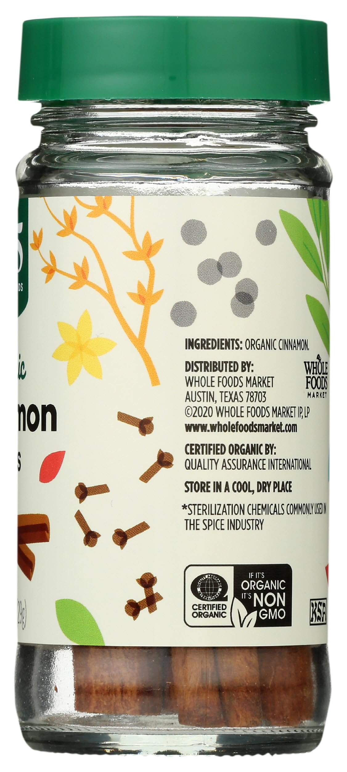 365 by Whole Foods Market, Organic Cinnamon Sticks, 1.02 Ounce