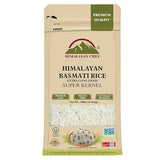 Himalayan Chef Premium Super Kernal Basmati Rice (10 Lbs.) Aromatic Basmati Aged Rice, Non-Sticky Grain for Delicious Dining Experience, Non-GMO, Vegan, Gluten Free & No Cholesterol - Resealable Zip-Lock Bag