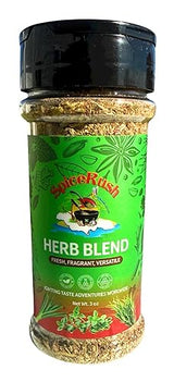 SpiceRush Premium Herb Blend Seasoning - 3 oz | All Natural Dry Seasoning Blend | Mixed Herbs Seasoning with Rosemary, Thyme & Oregano | Flavor Time