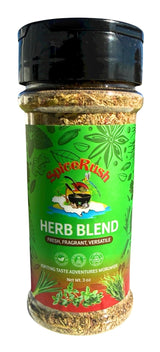 SpiceRush Premium Herb Blend Seasoning - 3 oz | All Natural Dry Seasoning Blend | Mixed Herbs Seasoning with Rosemary, Thyme & Oregano | Flavor Time