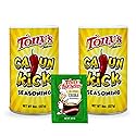 Tony's Cajun Kick Seasoning Creole and Cajun Seasoning Canisters (2 Pack, Cajun Kick)