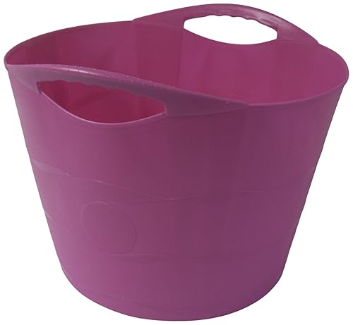 TuffTote Multi-Use Bucket, Fuchsia, 3.5 gal