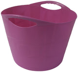 TuffTote Multi-Use Bucket, Fuchsia, 3.5 gal