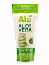Natural Pulp Real Aloe Vera, 8.81 fl. oz - All Natural Pulp Real Aloe Vera Gel - 8.81 fl. oz - Ready To Use, Soothing Moisturizer for Skin and Hair