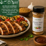 Lesley Elizabeth Smokey-Sweet BBQ Seasoning - Barbeque Rub & Sweet Smoky Spice Blend | All-Purpose Grill & Cooking Rub for Chicken, Beef, Pork
