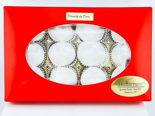 12 Piece Divinity Gift Box (Without Pecans) Old Fashioned Divinity, Just Like Home Made