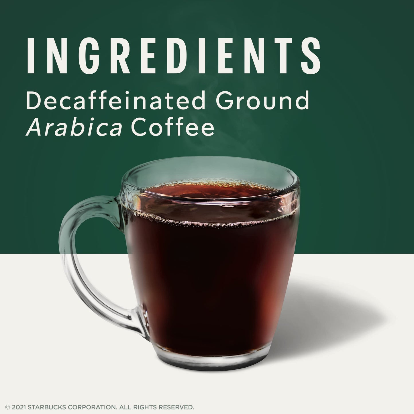 Starbucks K-Cup Coffee Pods-Starbucks Blonde Roast Coffee-Decaf Veranda Blend-100% Arabica-1 box (10 pods)