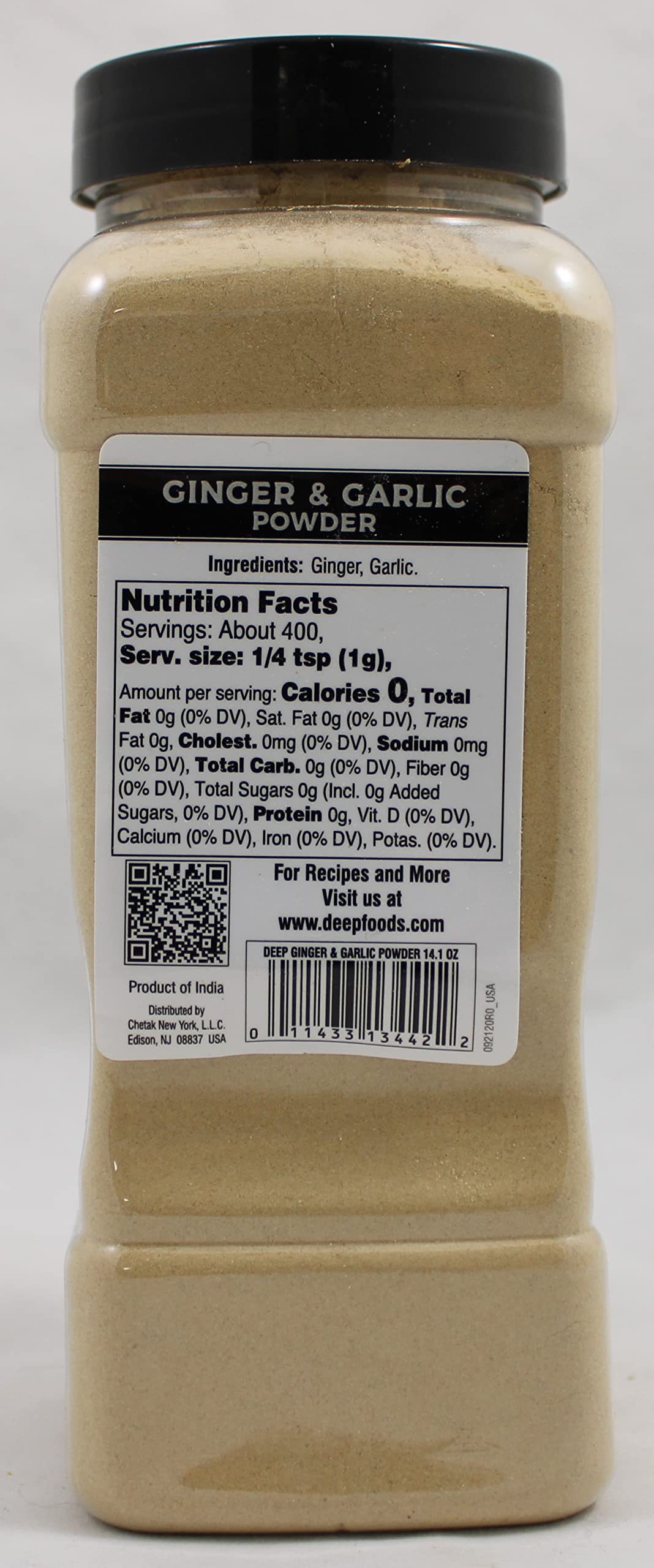 Ginger & Garlic Powder (Bottle)14oz