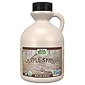 NOW Foods, Certified Organic Maple Syrup, Grade A Dark Color, Certified Non-GMO, Pure, Robust Taste, 16-Ounce