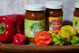 Golden Heart Haitian Epis Trio - Authentic All-Natural Caribbean Seasoning Paste Combo (Mild, Medium & Spicy) - Versatile Marinade & Flavor Base