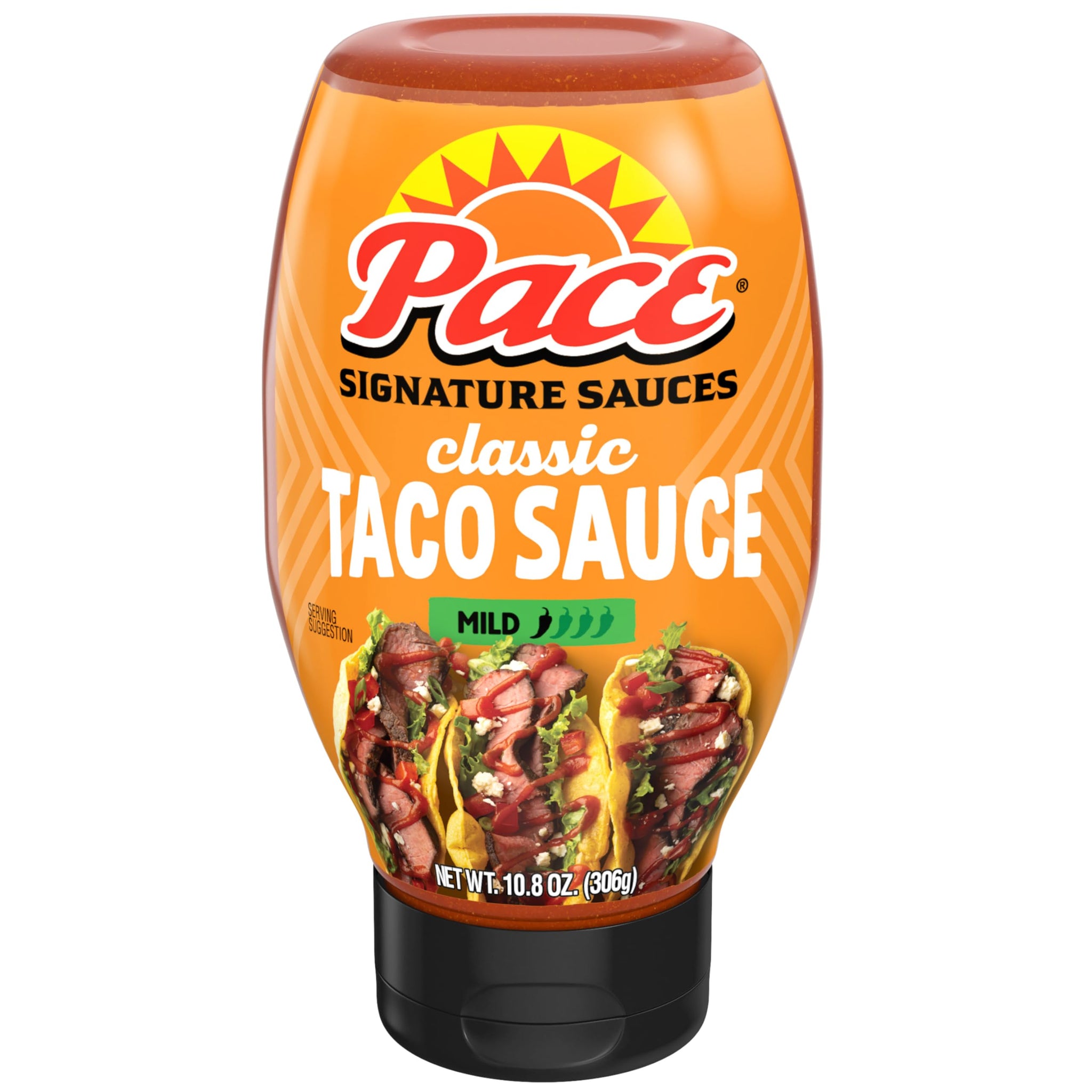 Pace Classic Taco Signature Sauce, 10.8 oz (1 Pack)