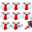 AKOLAFE 8 Pack Spin Mop Replacement Heads, 100% Microfiber Easywring Mop Refill, Mop Replacement Heads Spin Mop Compossible with 1 Tank Bucket System