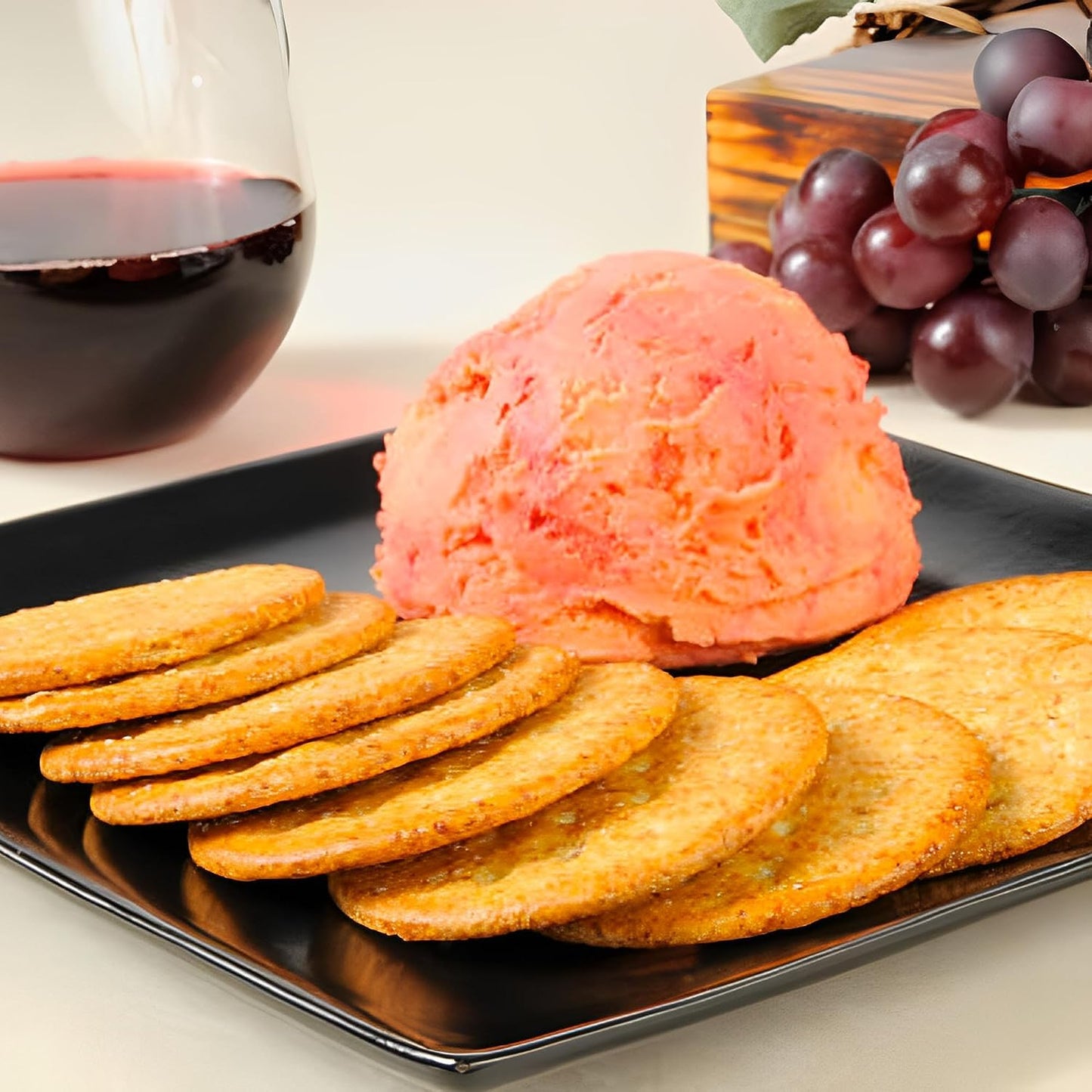 Cheese Spread, Shelf Stable, Wisconsin, Great as Snack Dips for Pretzels or Veggies, (1pk, Port Wine)