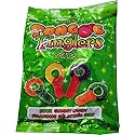 Gummy Zone Sour Tongue TINGLERS, (120g/4.2 oz. Bag) Sour Keys Gummy Candies