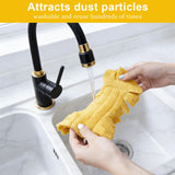 Pjsrsdaee 2026 New 360° Electrostatic Duster Refills, Washable Reusable Microfiber Fleece Pads for Home & Pet Hair Blinds, Car, Furniture, Fans