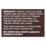 Equal Exchange Organic Mint Crunch Dark Chocolate Bar, 2.8 Ounce -- 12 per case.
