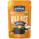 Lundberg Wild Rice, Regenerative Organic Certified - 100% Natural California Cultivated Wild Black Rice, 8 Oz