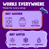 Originally Yellow Plant Based Laundry Detergent | Ultra-Concentrated Natural Laundry Detergent with Organic Lavender | High-Efficiency Clean, Tough on