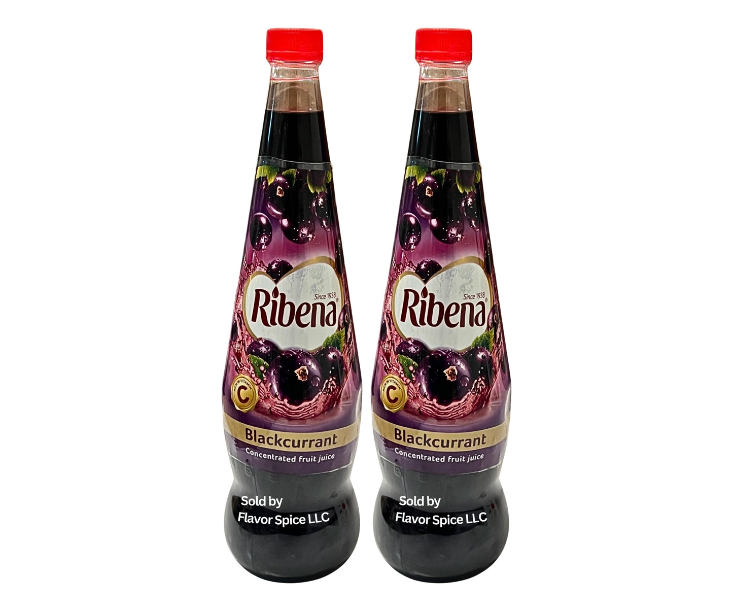 Ribena Blackcurrant (2 Bottles (1LT)
