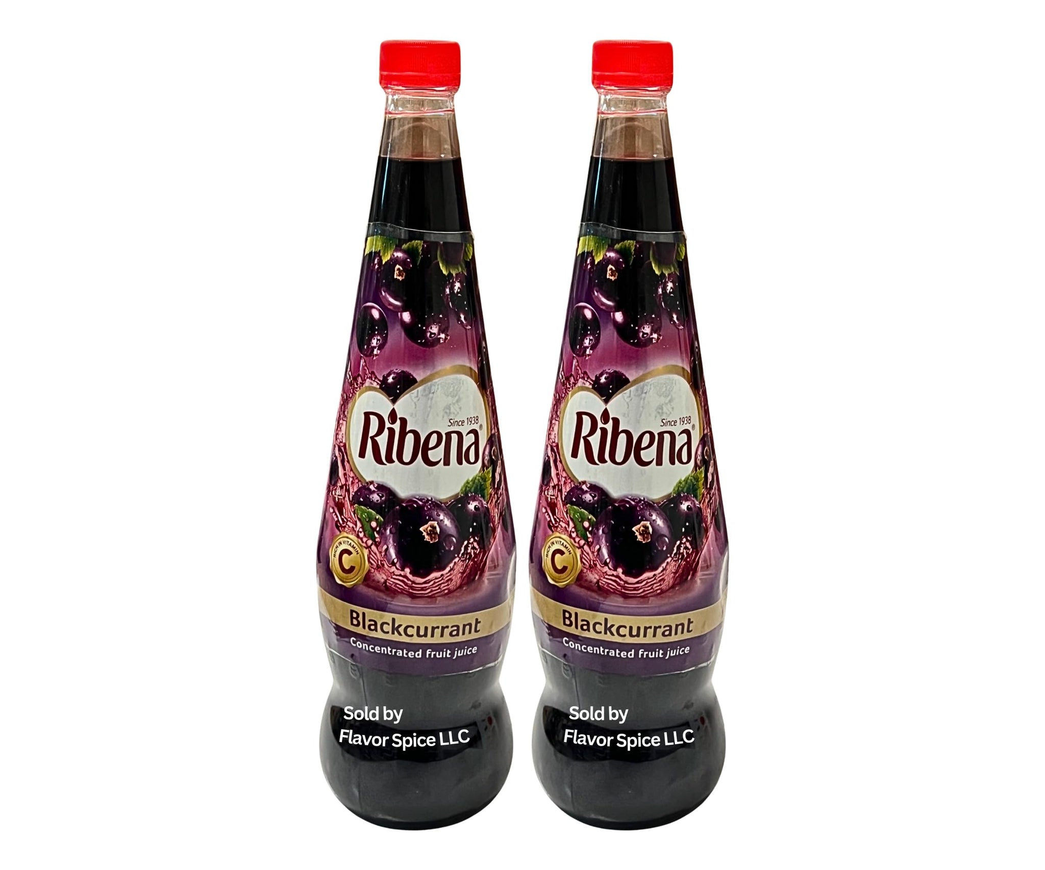 Ribena Blackcurrant (2 Bottles (1LT)