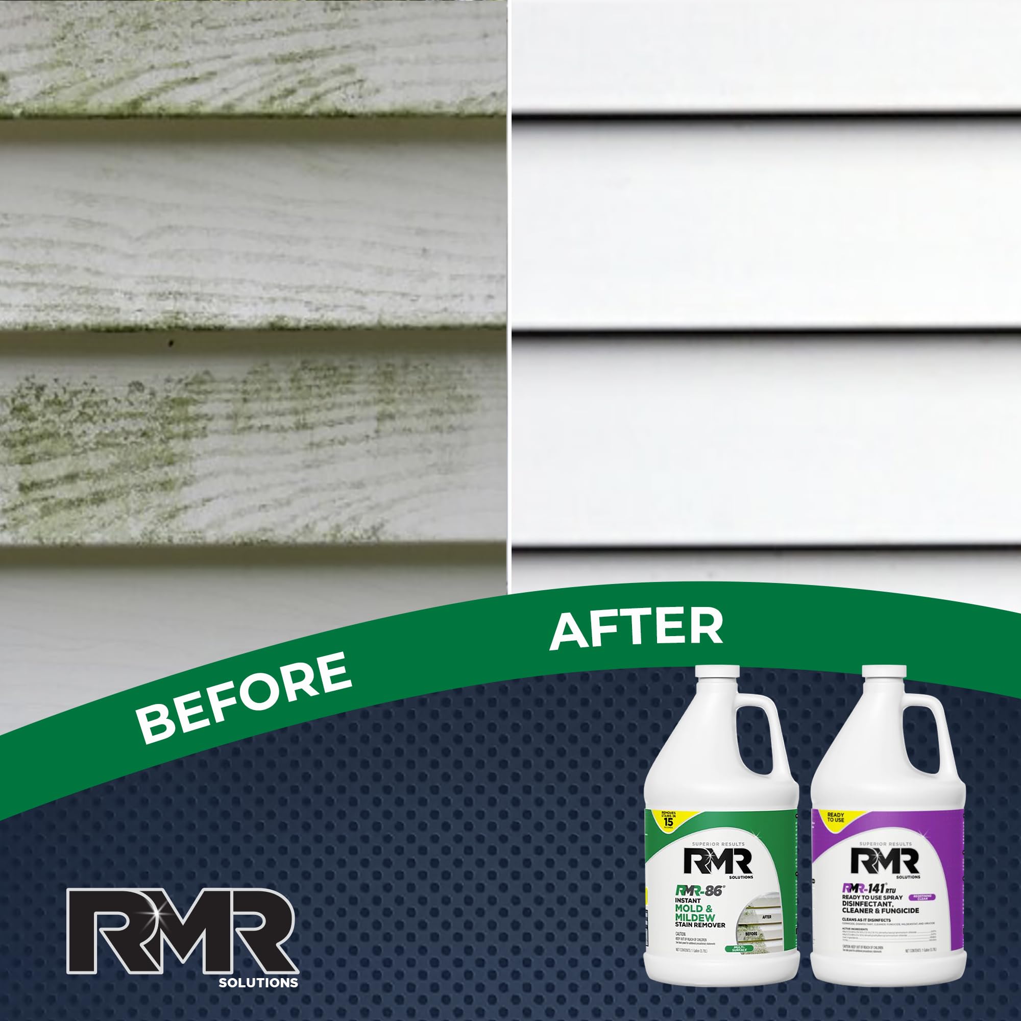 RMR Brands DIY Mold Remover Bundle - Complete Mold Killer & Stain Remover Bundle - Mold and Mildew Prevention Kit, Disinfectant Spray, Includes 2-1