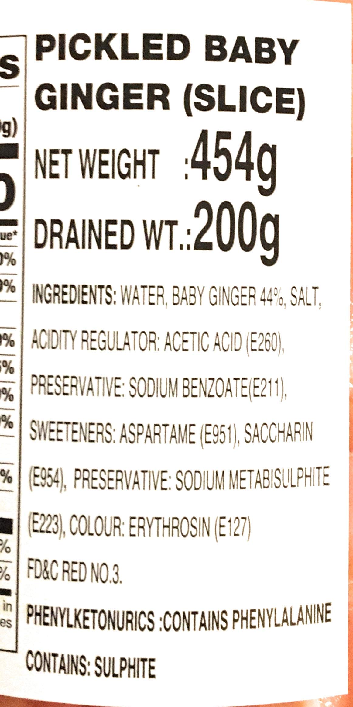 Cock Brand Pickled Baby Slice Ginger 16 Oz(2 Pack)
