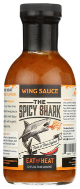 The Spicy Shark Original Medium Wing Sauce, 12 FZ