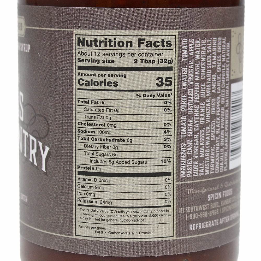 American Stockyard - Organic BBQ Sauce - Made in USA - 14oz Bottle - Family Friendly - Family Friendly - Handcrafted in Small Batches with All Natural