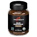 Mount Hagen Instant Espresso Coffee, Eco-friendly Organic Espresso Coffee Made From Medium Roast Arabica Beans, Freeze Dried Instant Coffee