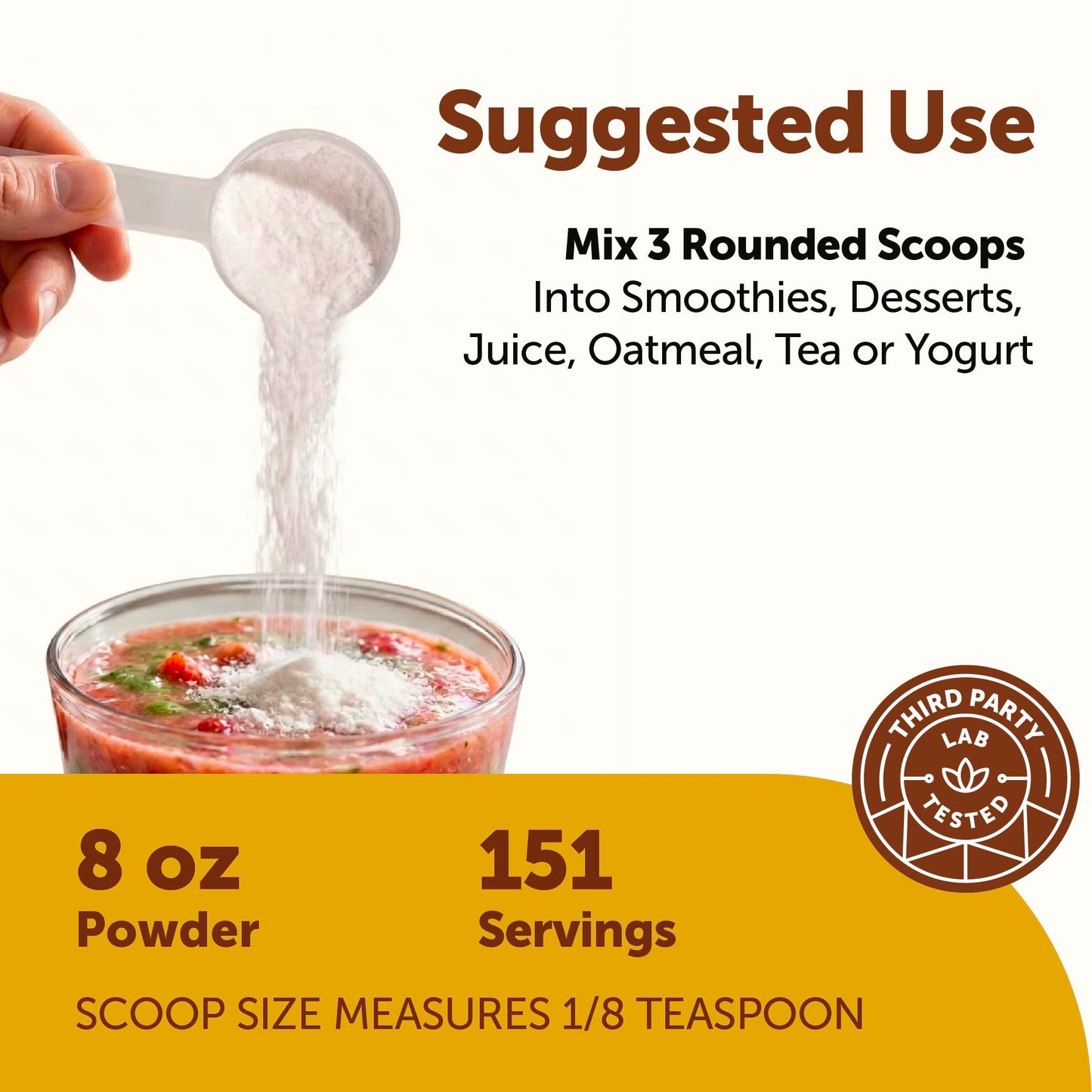 Micro Ingredients Xanthan Gum Powder, 8 oz | Unflavored Thickening Agent for Cooking | Keto & Gluten-Free Baking | Non-GMO, Vegan Friendly